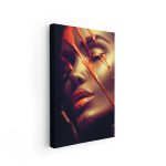 Tablou Canvas Orange Face