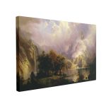 Tablou Canvas Rocky Mountain by Albert Bierstadt, 1870