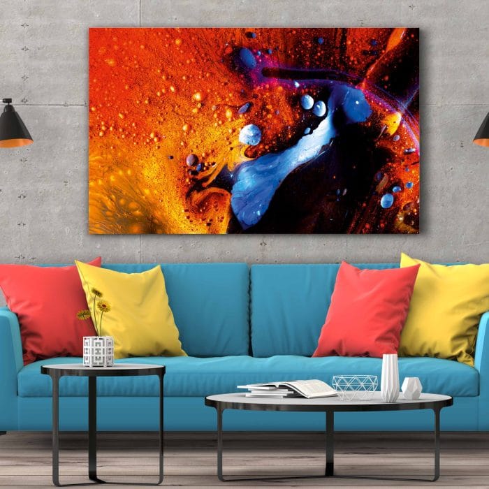 Tablou Canvas Abstract Red