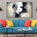 Tablou Canvas Abstract Woman Portrait