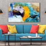 Tablou Canvas Blue Parrot