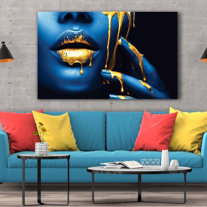 Tablou Canvas Blue Pearl