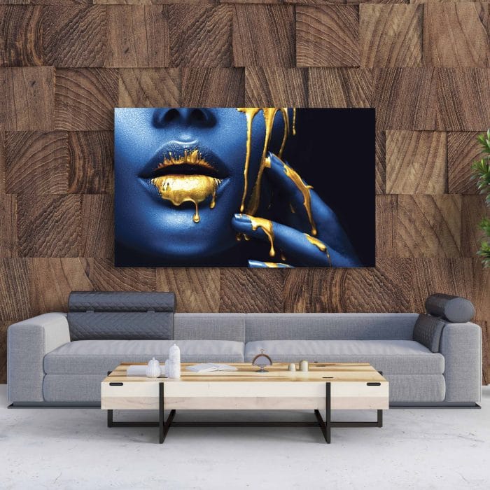 Tablou Canvas Blue Pearl