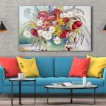 Tablou Canvas Bouquet of Summer Wildflowers