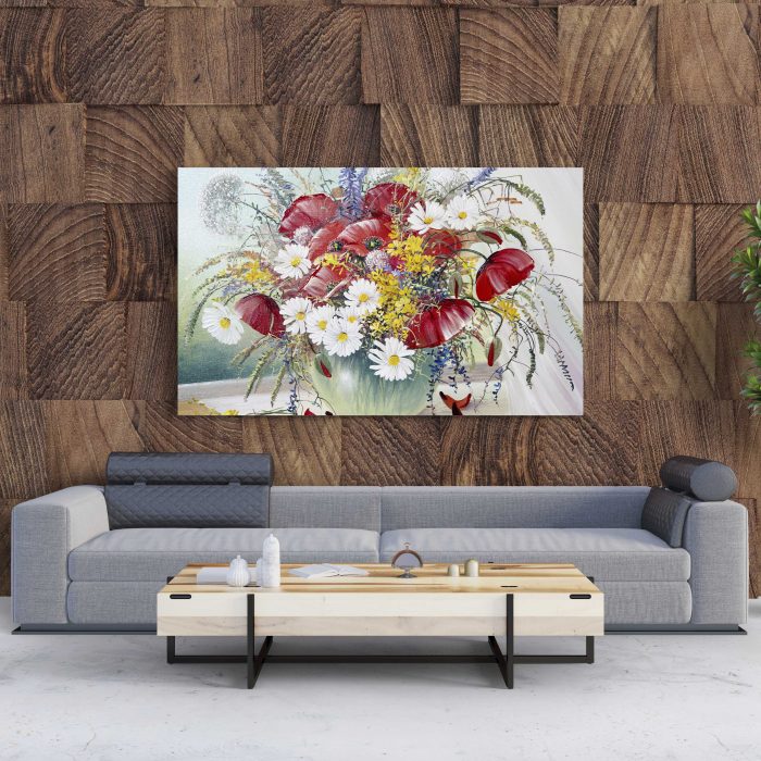 Tablou Canvas Bouquet of Summer Wildflowers