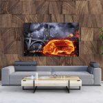 Tablou Canvas Car on Fire