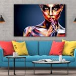 Tablou Canvas Colorful Girl