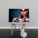 Tablou Canvas Colorful Girl