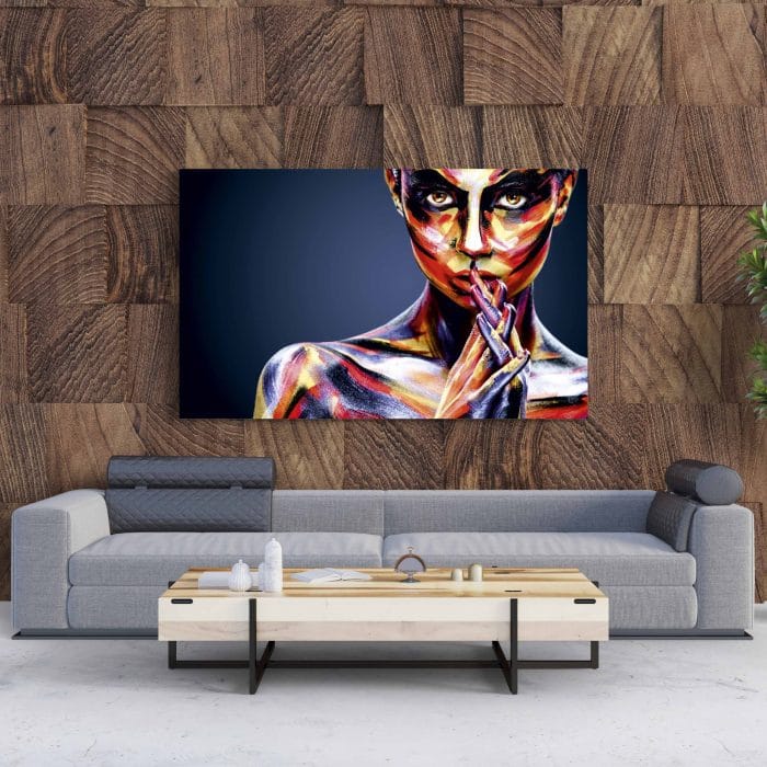 Tablou Canvas Colorful Girl