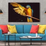 Tablou Canvas Exotic Parrot