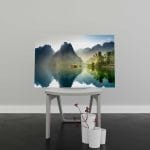 Tablou Canvas Fantastic Clouds and Sunset Sky