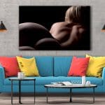 Tablou Canvas Femeie Blonda Nud