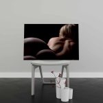 Tablou Canvas Femeie Blonda Nud
