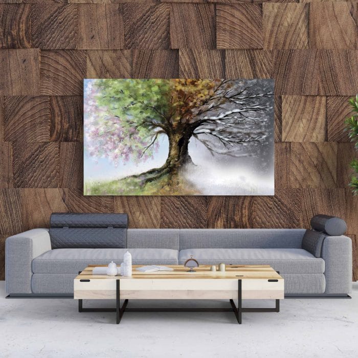 Tablou Canvas Four Season Tree