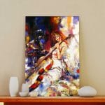 Tablou Canvas Girl and a Violoncello