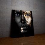 Tablou Canvas Gold Face