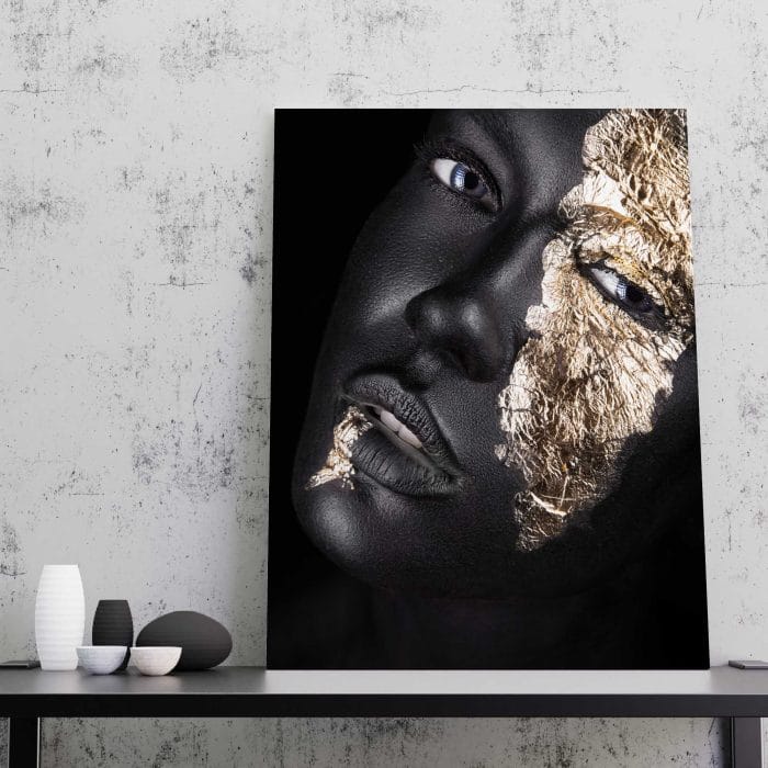 Tablou Canvas Gold Look
