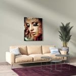 Tablou Canvas Gold Makeup