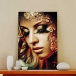 Tablou Canvas Gold Makeup