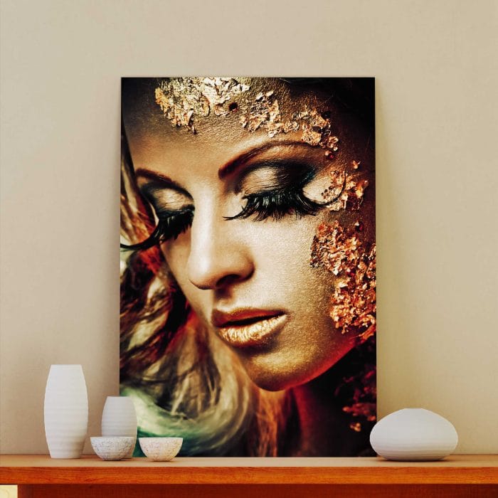 Tablou Canvas Gold Makeup