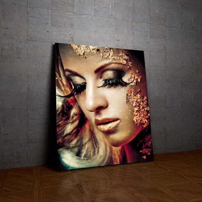 Tablou Canvas Gold Makeup