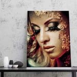 Tablou Canvas Gold Makeup