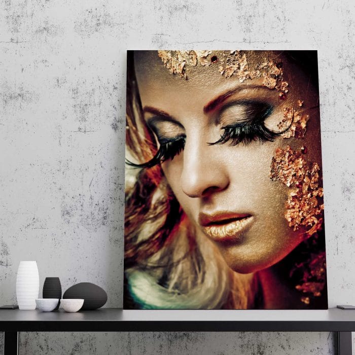 Tablou Canvas Gold Makeup
