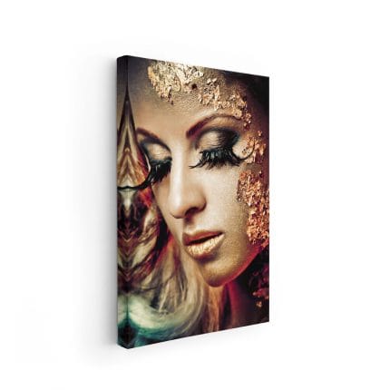Tablou Canvas Gold Makeup