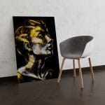 Tablou Canvas Gold Pattern on Face