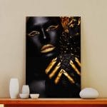 Tablou Canvas Gold Pineapple