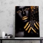 Tablou Canvas Gold Pineapple