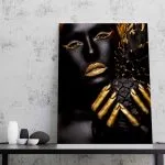 Tablou Canvas Gold Pineapple