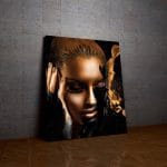 Tablou Canvas Gold Splash