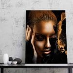 Tablou Canvas Gold Splash
