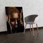 Tablou Canvas Gold Splash