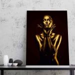Tablou Canvas Gold Woman