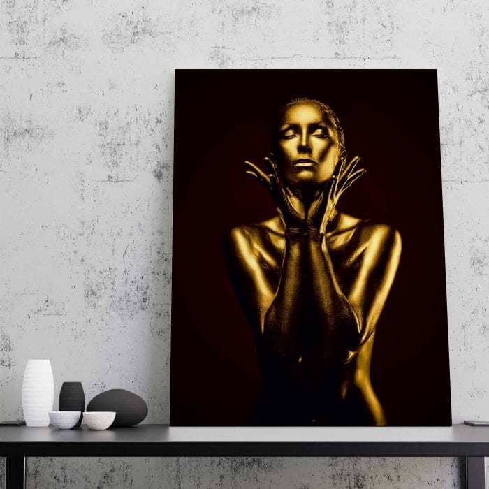 Tablou Canvas Gold Woman
