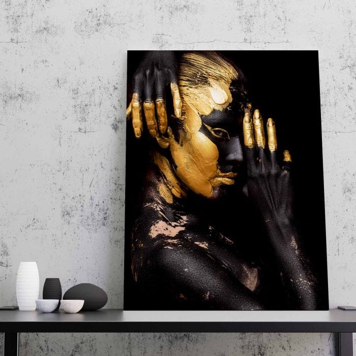 Tablou Canvas Golden Posture