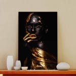 Tablou Canvas Golden Seduction