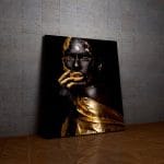 Tablou Canvas Golden Seduction