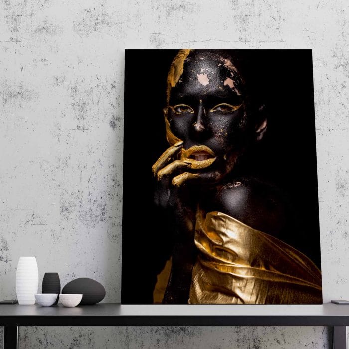 Tablou Canvas Golden Seduction
