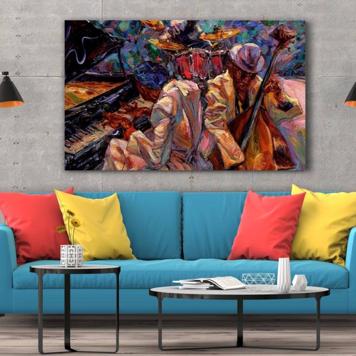 Tablou Canvas Jazz Music