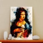 Tablou Canvas Lady with an Ermine