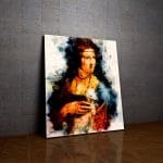 Tablou Canvas Lady with an Ermine