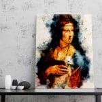 Tablou Canvas Lady with an Ermine