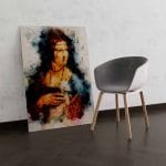 Tablou Canvas Lady with an Ermine