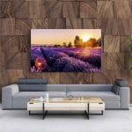 Tablou Canvas Lavanda pe Câmp