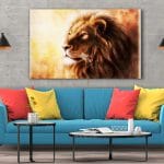 Tablou Canvas Lion Fractal