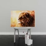 Tablou Canvas Lion Fractal