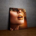 Tablou Canvas Luxury Golden Makeup